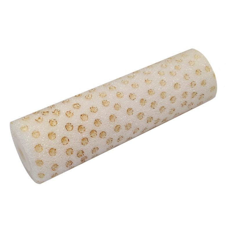 Roller 10" (250mm) poker burn texture