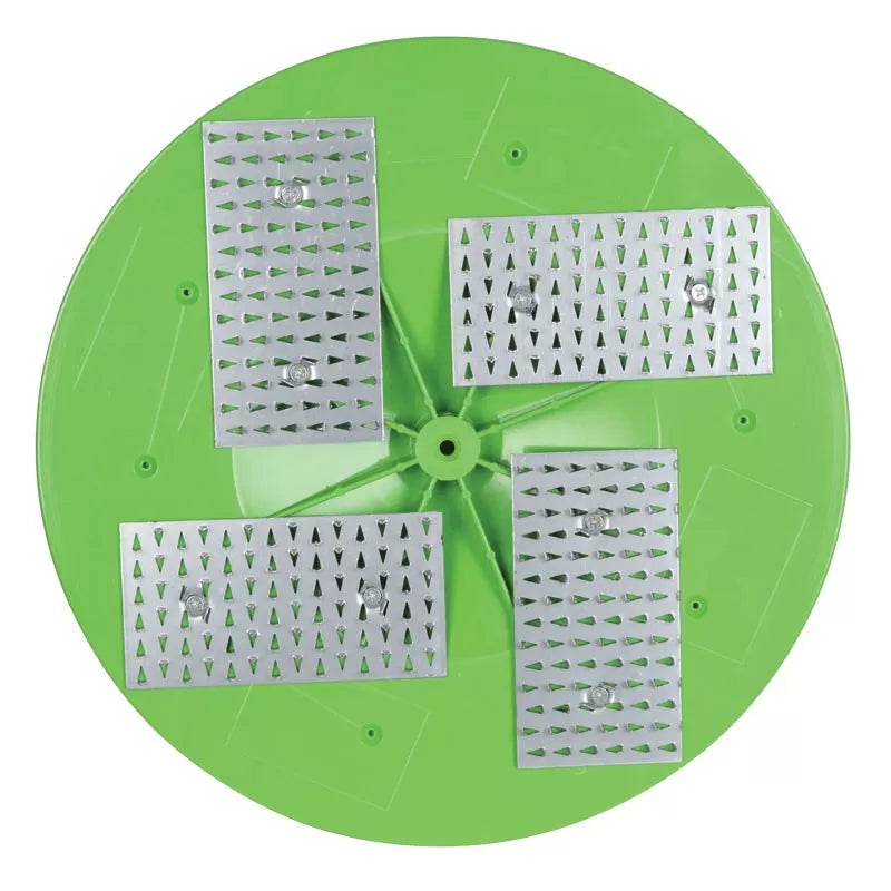Toothed scraper disc complete 15"