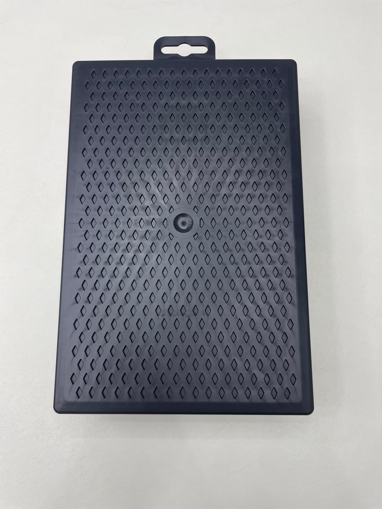 11" Black Plastic Diamond Float