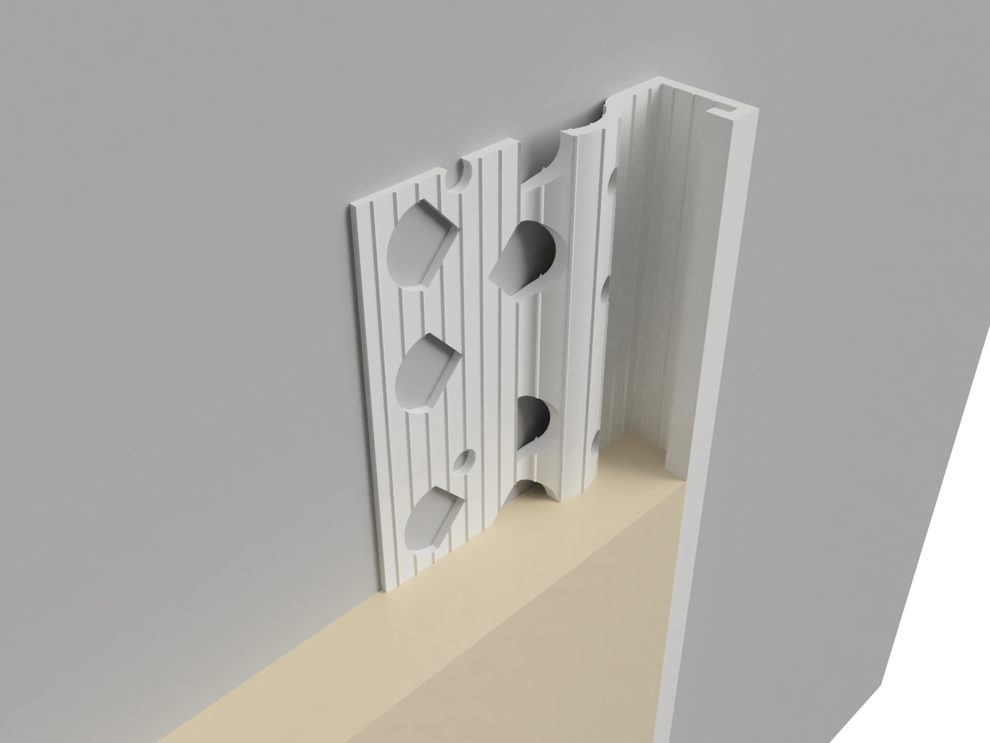 MSB10W - WHITE 10mm stop (50/box)