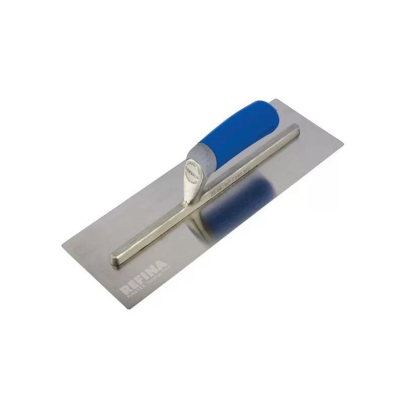 FINATEX-1 trowel stainless steel 0.65mm gauge soft grip
