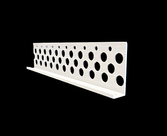 6mm White Corner Bead 2.5m