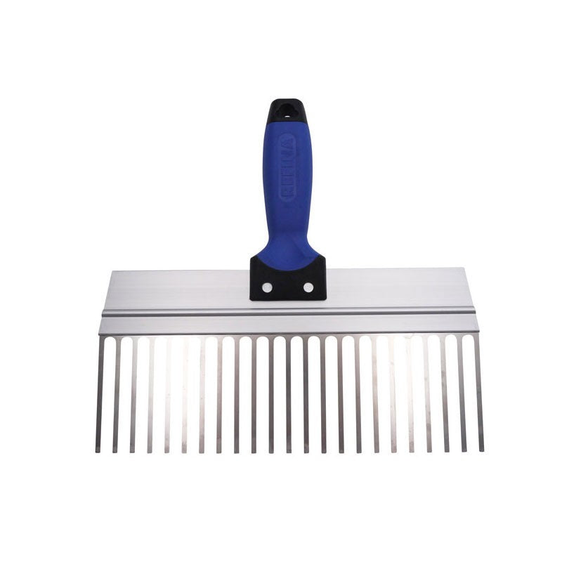 Comb scarifier 11½" (290mm) prongs 90mm stainless steel T handle