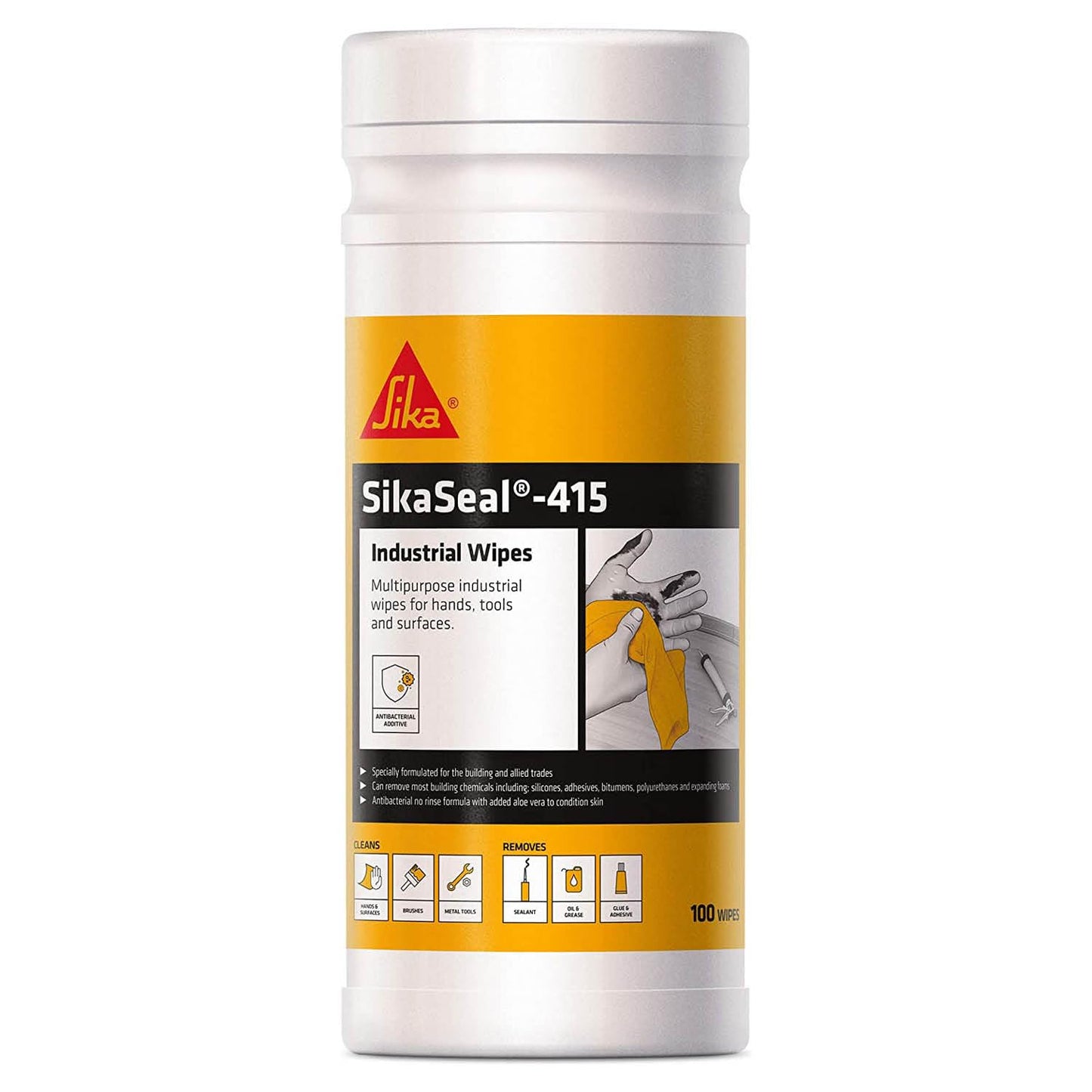SikaSeal-415 Industrial Wipes (x100) (6/box)