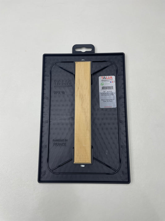 11" Black Plastic Diamond Float