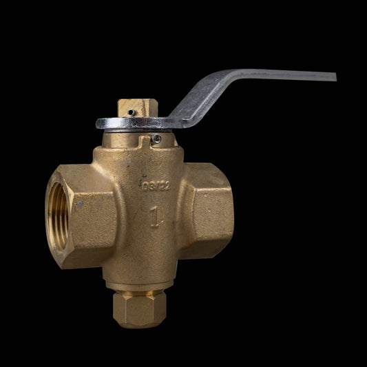 Stopcock valve brass