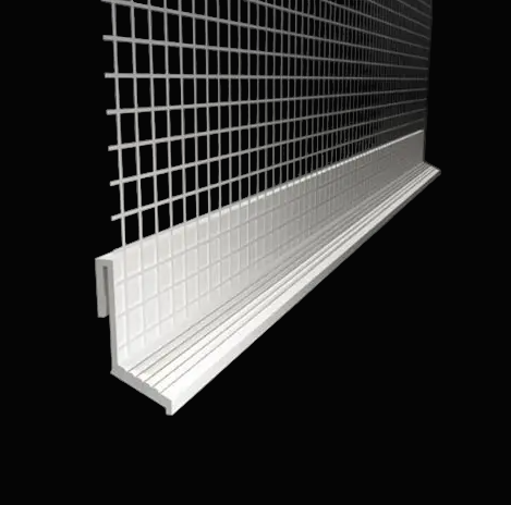 6mm Clip on Mesh 2.5m White (25/box)