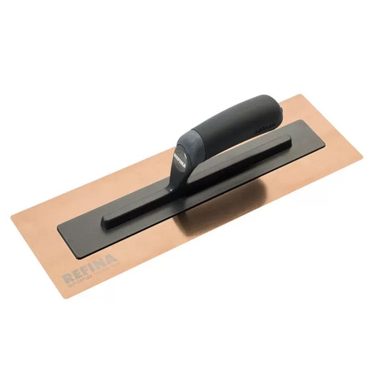 SUPERFLEX-3 rose gold trowel stainless steel 0.5mm gauge soft grip